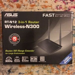 Asus RT-N12 3-in-1 Router